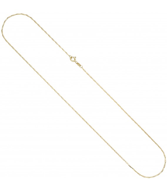 2 mm 45 cm Kette Halskette Goldkette - Bild 1