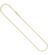 1 mm 45 cm Gold Kette Halskette Goldkette - Bild 1