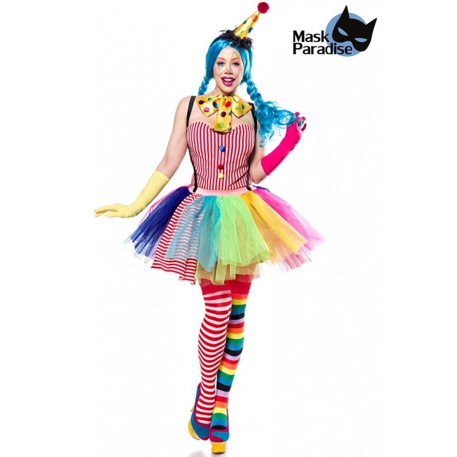 Clown Girl bunt - AT80128 - Bild 1