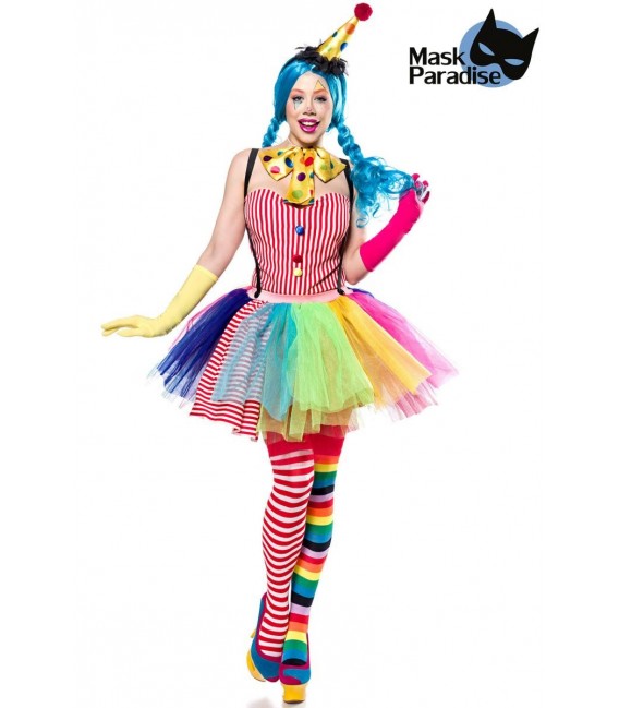 Clown Girl bunt - AT80128 - Bild 1
