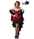 Burlesque Saloon Girl schwarz/rot - AT80118 - Bild 1