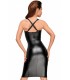  Powerwetlook Kleid mit elastischen Einsätzen in der Hüfte und Brustbereich  F180 von Noir Handmade Decadence Collection Bild