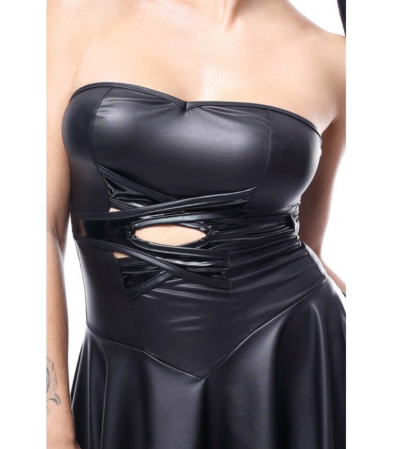  schwarzes Kleid DE438 von Demoniq Hard Candy Collection Bild 3