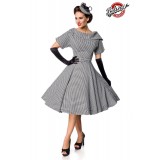 Premium Vintage Swingkleid grau - AT50150 - Bild 1