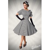 Premium Vintage Swingkleid grau - AT50150 - Bild 5