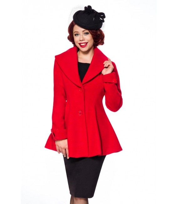 Belsira Premium Woll-Jacke rot - AT50129 - Bild 3