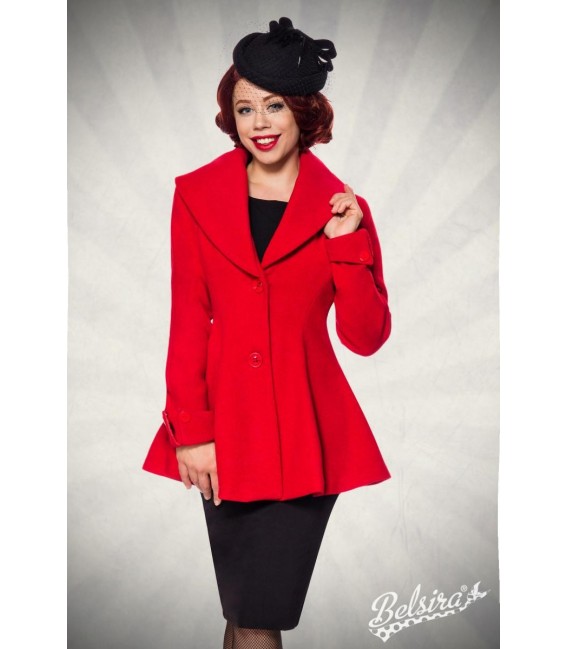 Belsira Premium Woll-Jacke rot - AT50129 - Bild 7