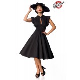 Belsira Premium Vintage-Kleid schwarz - AT50152 - Bild 1