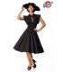 Belsira Premium Vintage-Kleid schwarz - AT50152 - Bild 1