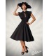 Belsira Premium Vintage-Kleid schwarz - AT50152 - Bild 5