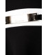 Kleid schwarz/weiß - AT13523 - Bild 3