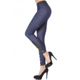 Leggings im Jeans-Look blau - AT13948 - Bild 2