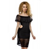 Kleid schwarz - AT14004 - Bild 1