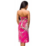 Bandeau-Kleid pink/gemustert - AT14043 - Bild 2