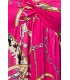 Bandeau-Kleid pink/gemustert - AT14043 - Bild 3