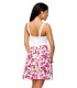 Sommerkleid mit Blumendruck weiß/gemustert - AT14177 - Bild 3