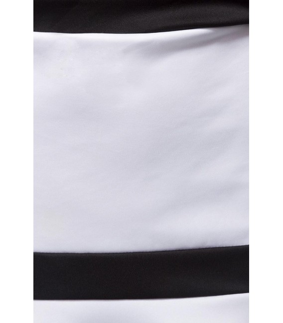 Kleid weiß/schwarz - AT14222 - Bild 3