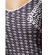 Kleid schwarz/weiß - AT14263 - Bild 3