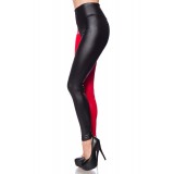 Leggings schwarz/rot - AT14468 - Bild 2