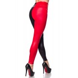 Leggings schwarz/rot - AT14468 - Bild 3