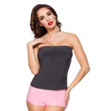 Strapless Top grau - AT14771 - Bild 1