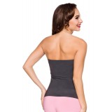 Strapless Top grau - AT14771 - Bild 2