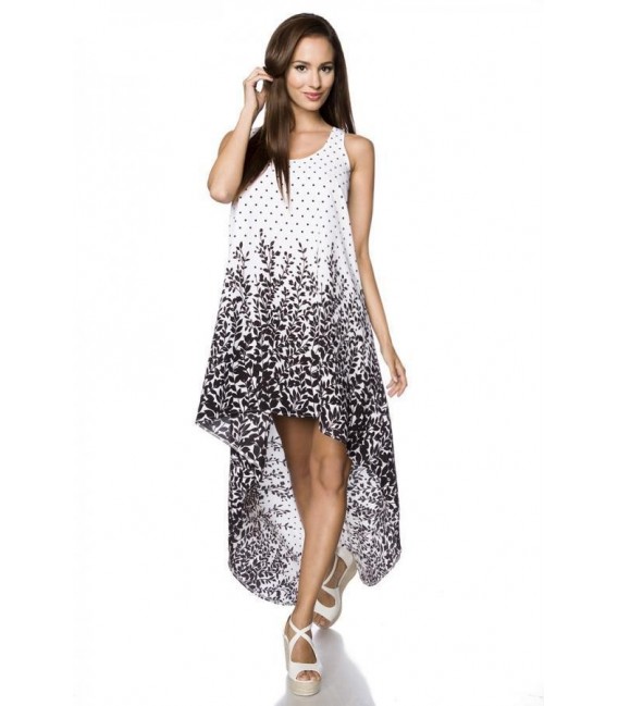 Kleid weiß/schwarz - AT60000 - Bild 2