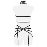 3-teiliges Harness Set von Grey Velvet schwarz - Bild 9