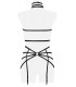 3-teiliges Harness Set von Grey Velvet schwarz - Bild 9