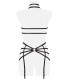 2-teiliges Harness Set von Grey Velvet schwarz - Bild 9