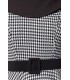 Premium Vintage Swing-Kleid schwarz/weiß - AT50180 - Bild 4