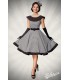 Premium Vintage Swing-Kleid schwarz/weiß - AT50181 - Bild 6
