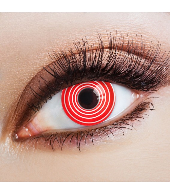 Red Loop - farbige Kontaktlinsen ohne Stärke Bild 1