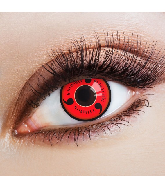Sharingan Naruto - farbige Kontaktlinsen ohne Stärke Bild 1
