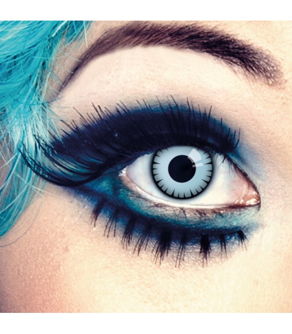 Blue Grandezza - farbige Kontaktlinsen ohne Stärke Bild 2