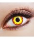 Zombie in Fire - farbige Kontaktlinsen ohne Stärke Bild 1