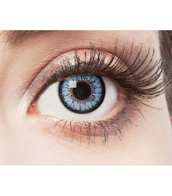 The Blue Wonder - farbige Kontaktlinsen ohne Stärke Bild 2