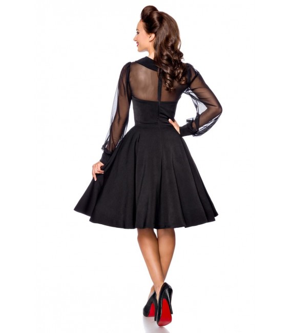 Vintage-Kleid schwarz - AT50204 - Bild 3