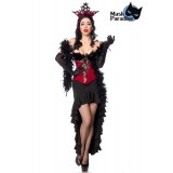 Burlesque Queen schwarz/rot - AT80152 - Bild 1