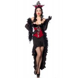 Burlesque Queen schwarz/rot - AT80152 - Bild 2