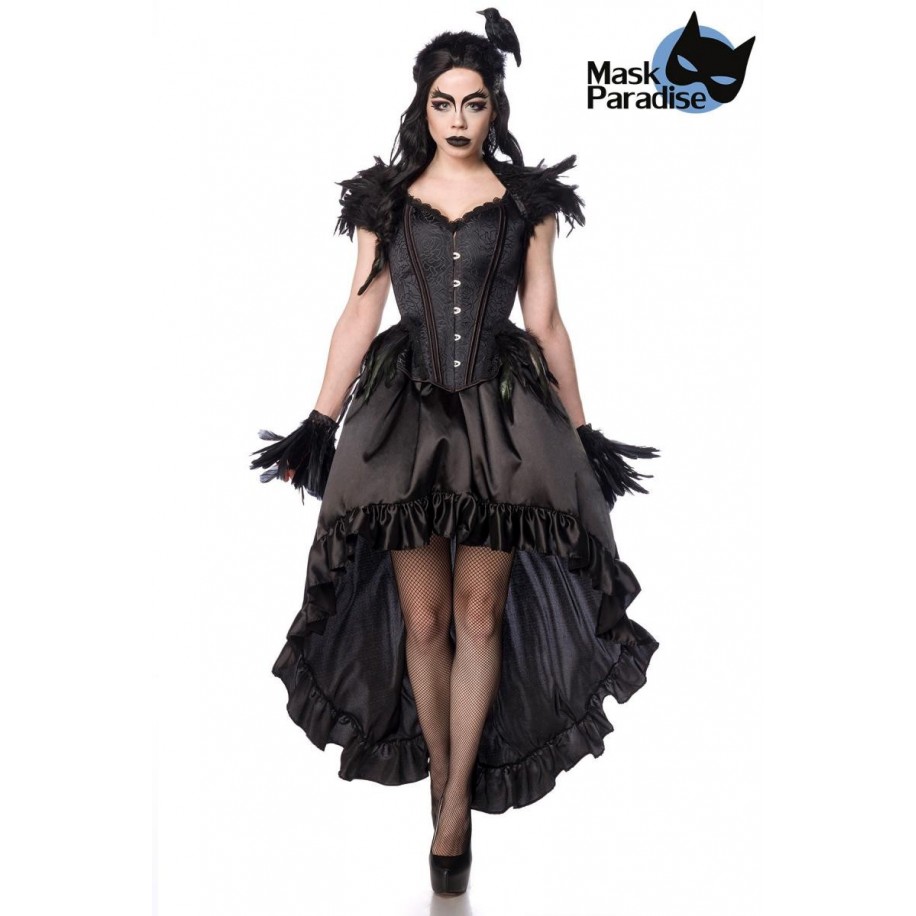 Gothic Crow Lady schwarz - AT80158 - Bild 1