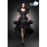 Gothic Crow Lady schwarz - AT80158 - Bild 6