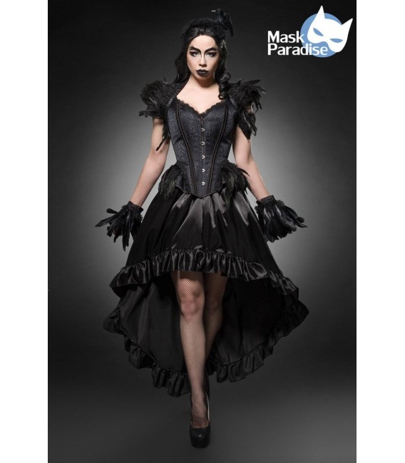Gothic Crow Lady schwarz - AT80158 - Bild 6