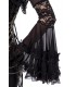 Gothic-Bolero mit Spitze schwarz - AT90009 - Bild 3