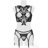 Dessous-Set von Grey Velvet  schwarz - AT15262 - Bild 8